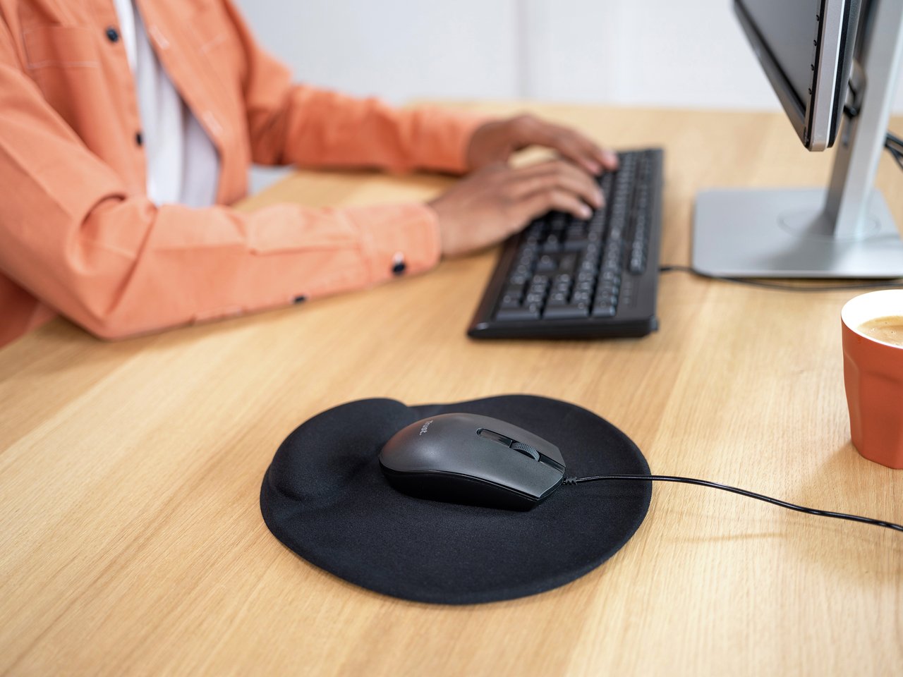 Ratón Con Cable Trust Basi 24271