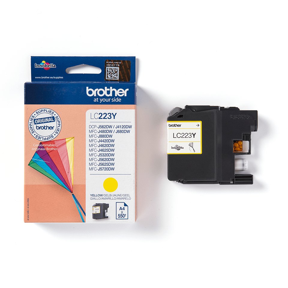 EAN 4977766735926 - Brother LC223Y cartucho de tinta 1 pieza(s) Original Amarillo imagen 2