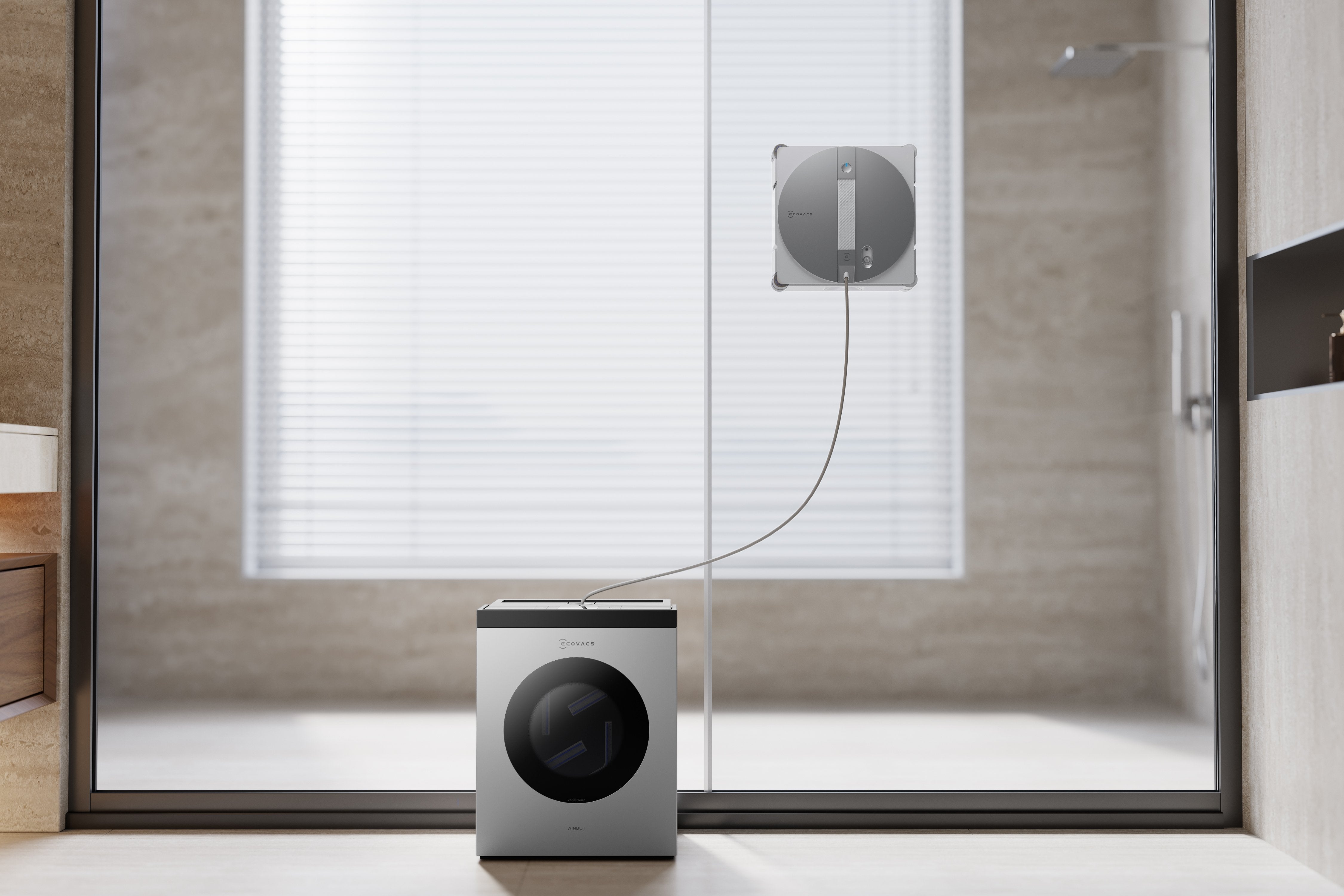 Ecovacs Winbot Silver W3 Omni (Winbot W3 Omni)