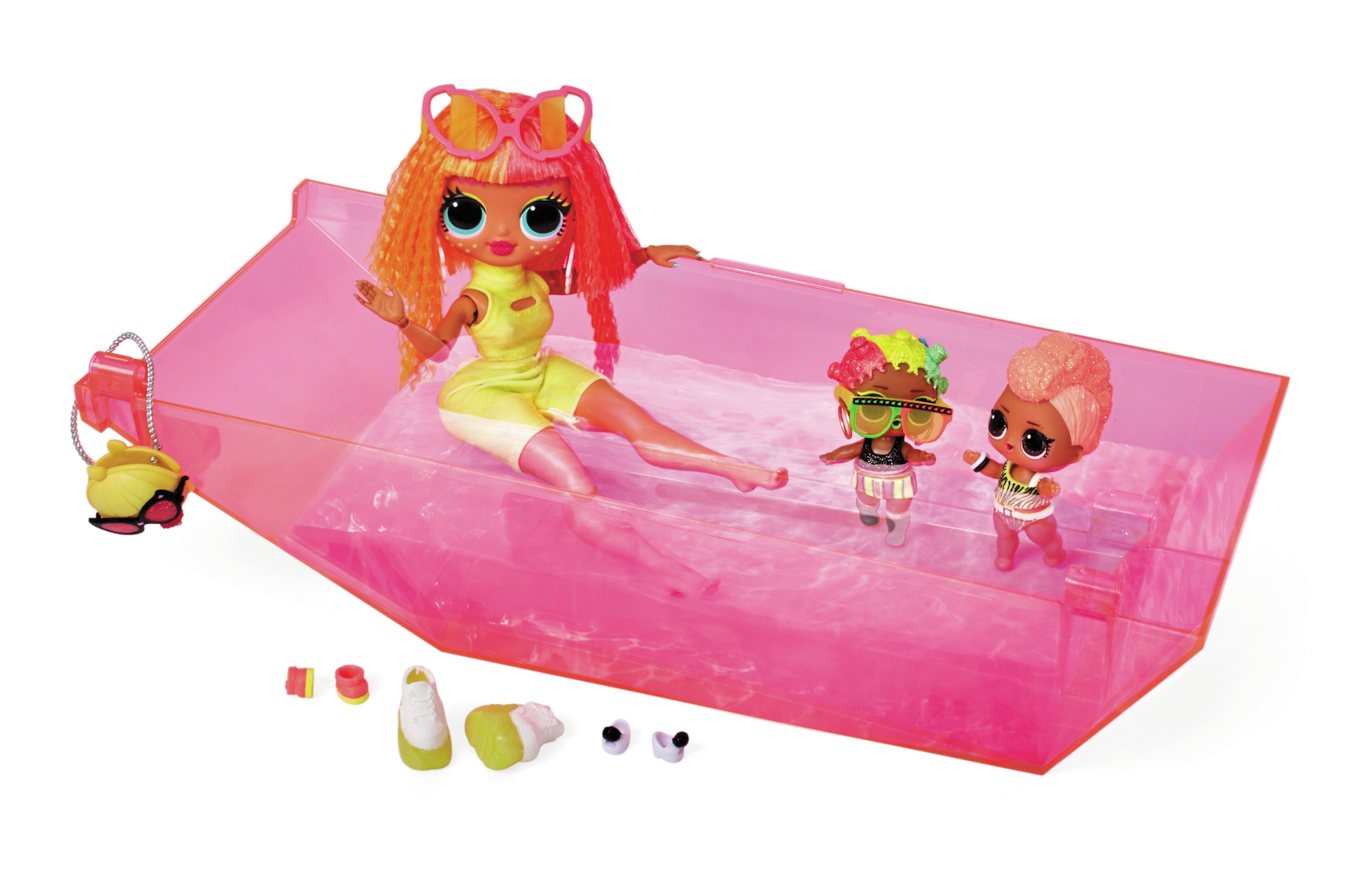 Mga Entertainment Vehículo De Juguete Lol Surprise 3-In-1 Party Cruiser 118305euc