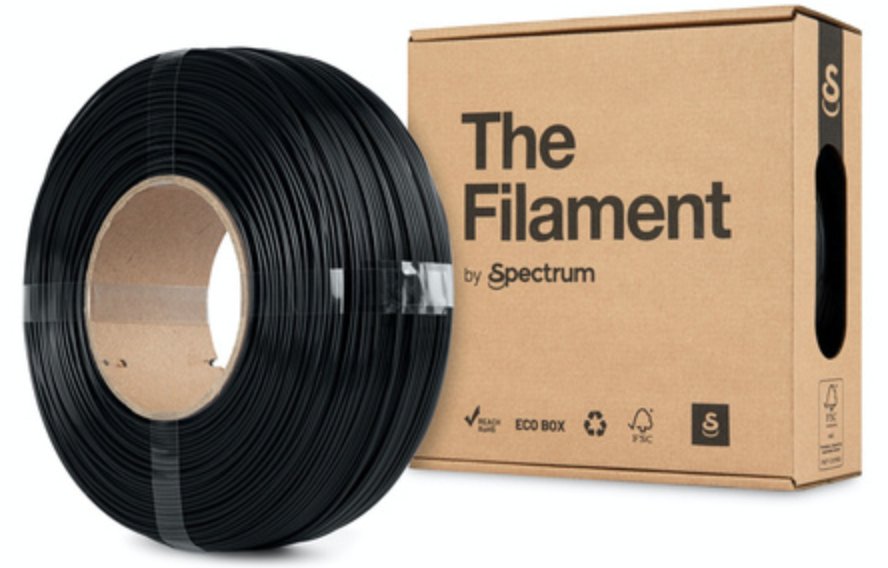 The Filament · Refill Petg · Negro Medianoche · 1.75mm · 1kg