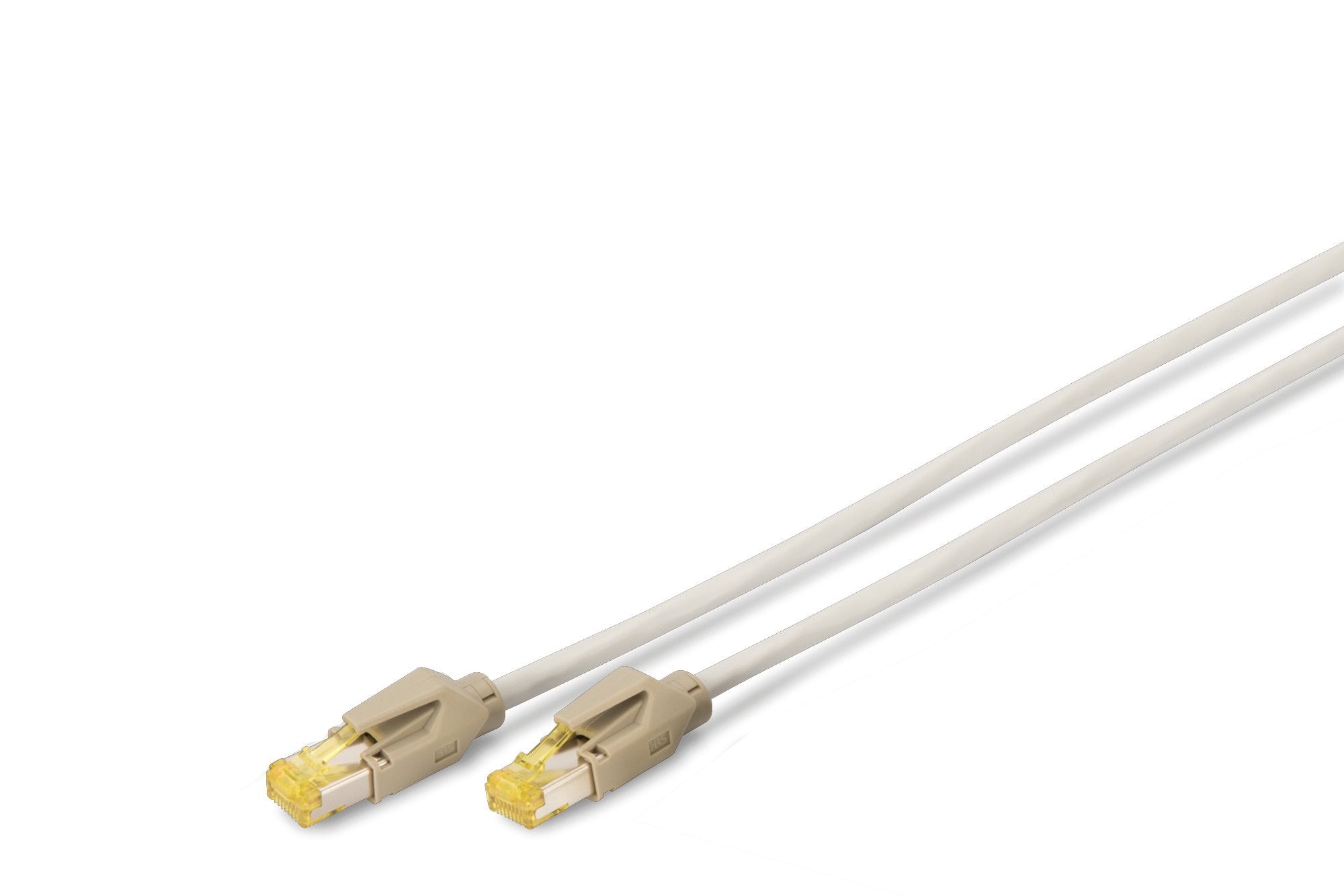 Cable De Conexión Cat 6a S-Ftp Draka Uc 900 Ss Frnc, Tm31 Cu, Lszh, Awg 27/7, Longitud 7 M, Gris