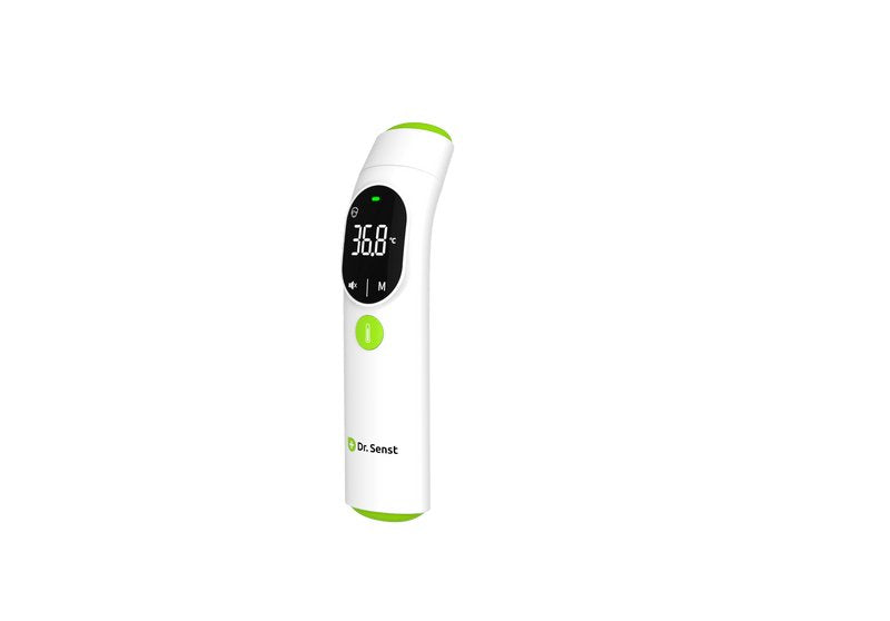 EAN 4250175862354 - Dr. Senst DET-20F Termómetro con sensor remoto Verde, Blanco Oído, Frente Botones imagen 2