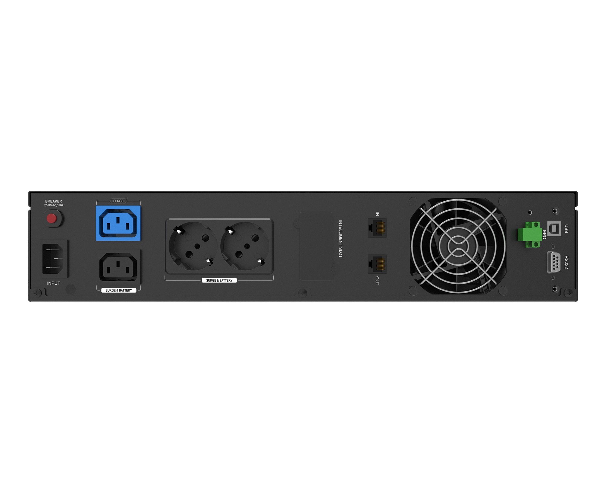 EAN 5605922009183 - Phasak PH 7530 sistema de alimentación ininterrumpida (UPS) Línea interactiva 3,06 kVA 1800 W 4 salidas A imagen 3