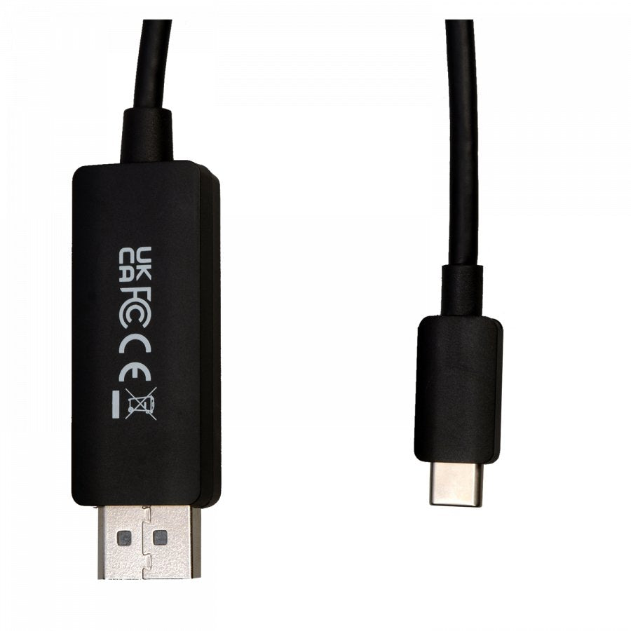 EAN 662919114713 - V7 V7USBCDP14-1M adaptador de cable de vídeo DisplayPort USB Tipo C Negro imagen 7