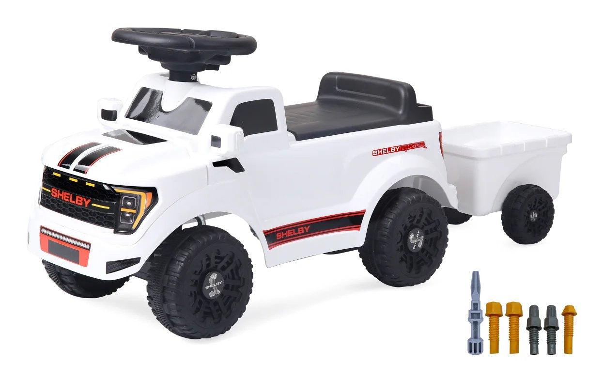 Jamara Rutscher Shelby Ford F-150 Raptor Con Anhänger Blanco