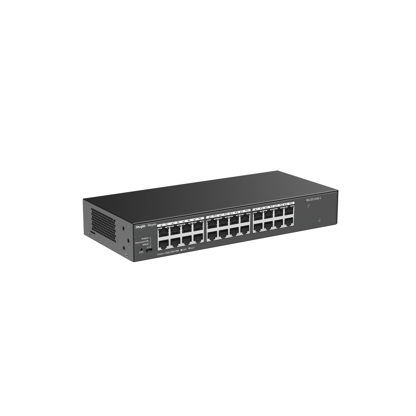 Switch Ruijie Rg-Es124g-L 16 Puertos Gigabit Metal Housing