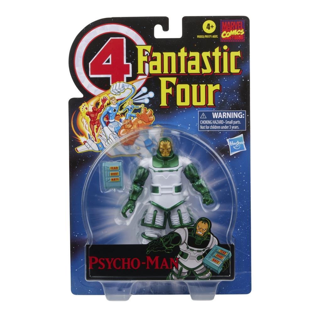 EAN 5010993842537 - Marvel Legends Series Retro Fantastic Four Psycho-Man imagen 2