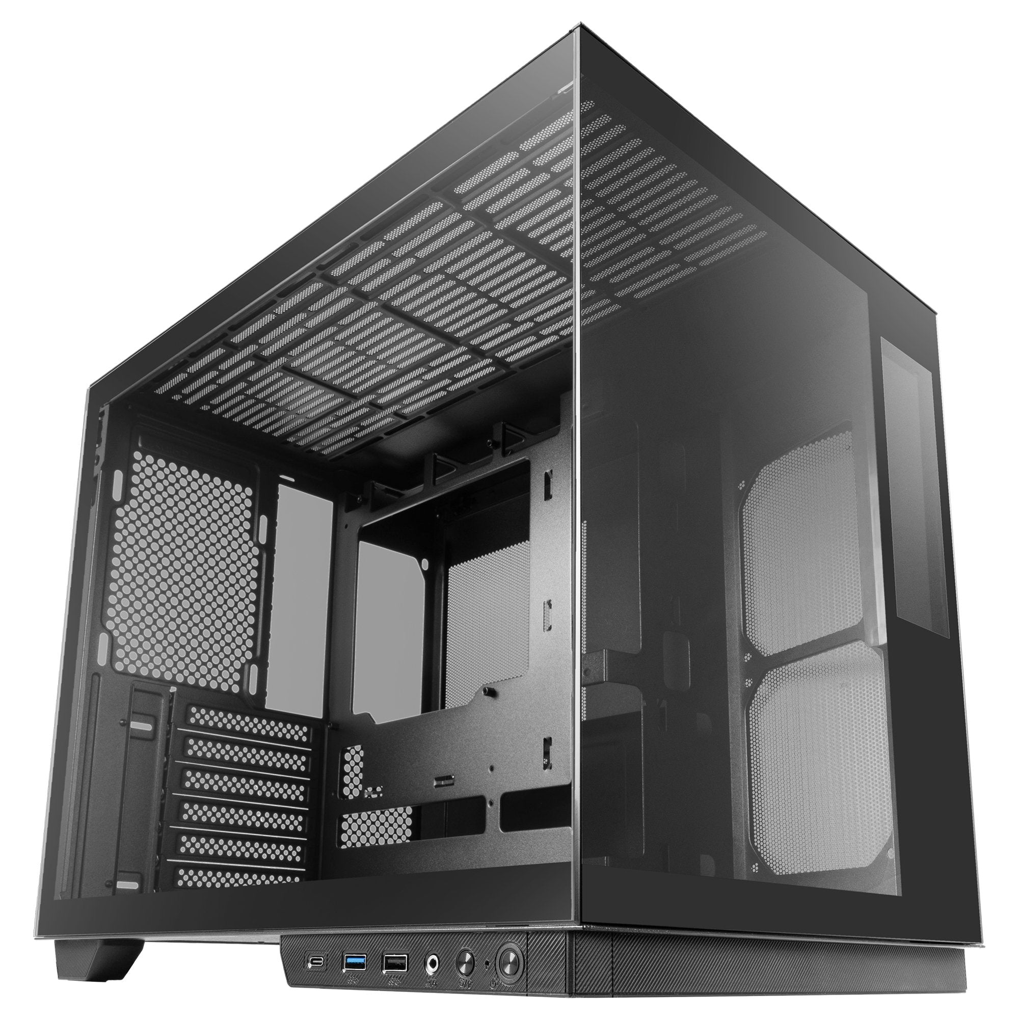 EAN 8435693112570 - Mars Gaming MCMIRAGE carcasa de ordenador Midi Tower Negro imagen 4