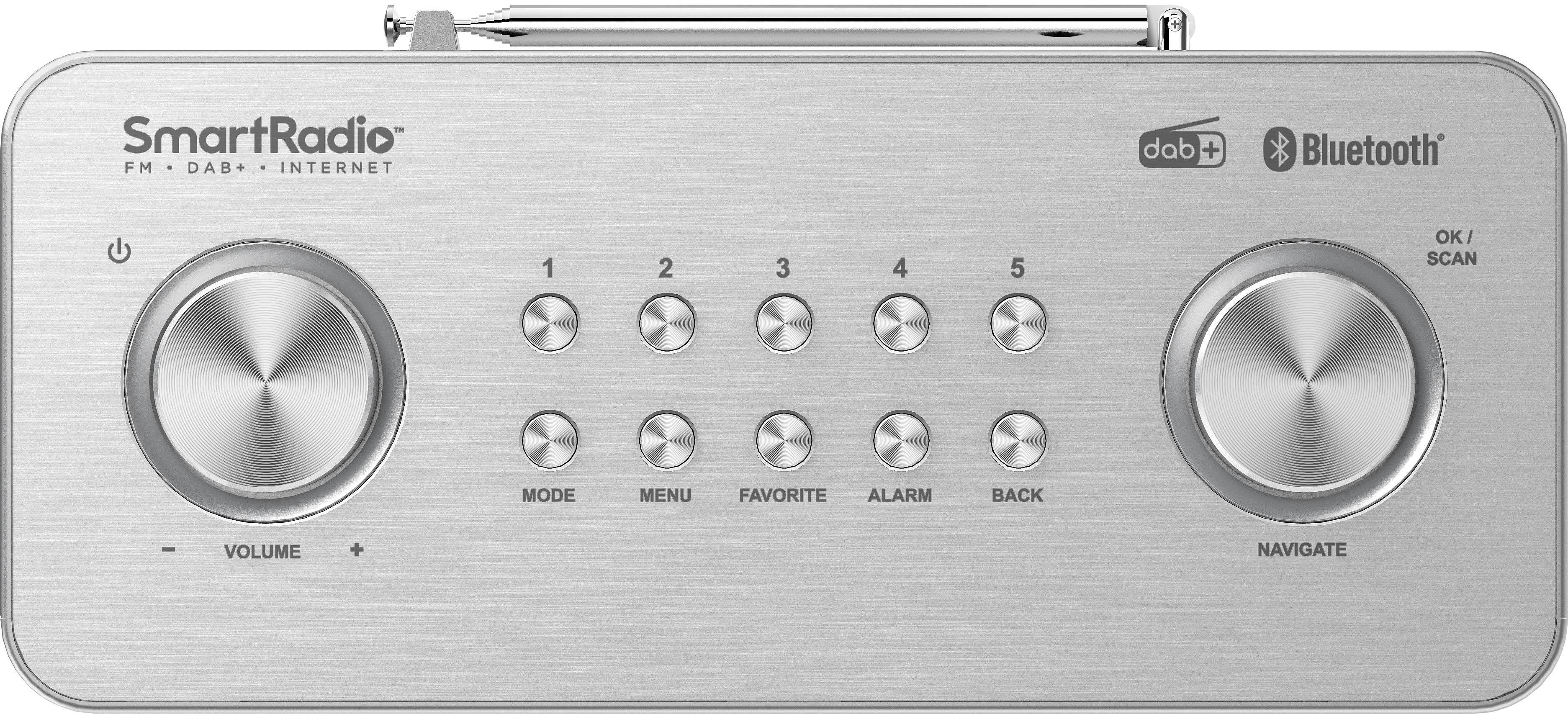 Kenwood Cr-M100s Smart Radio Mit Dab+, Grosses Farbdisplay, Wifi Plata