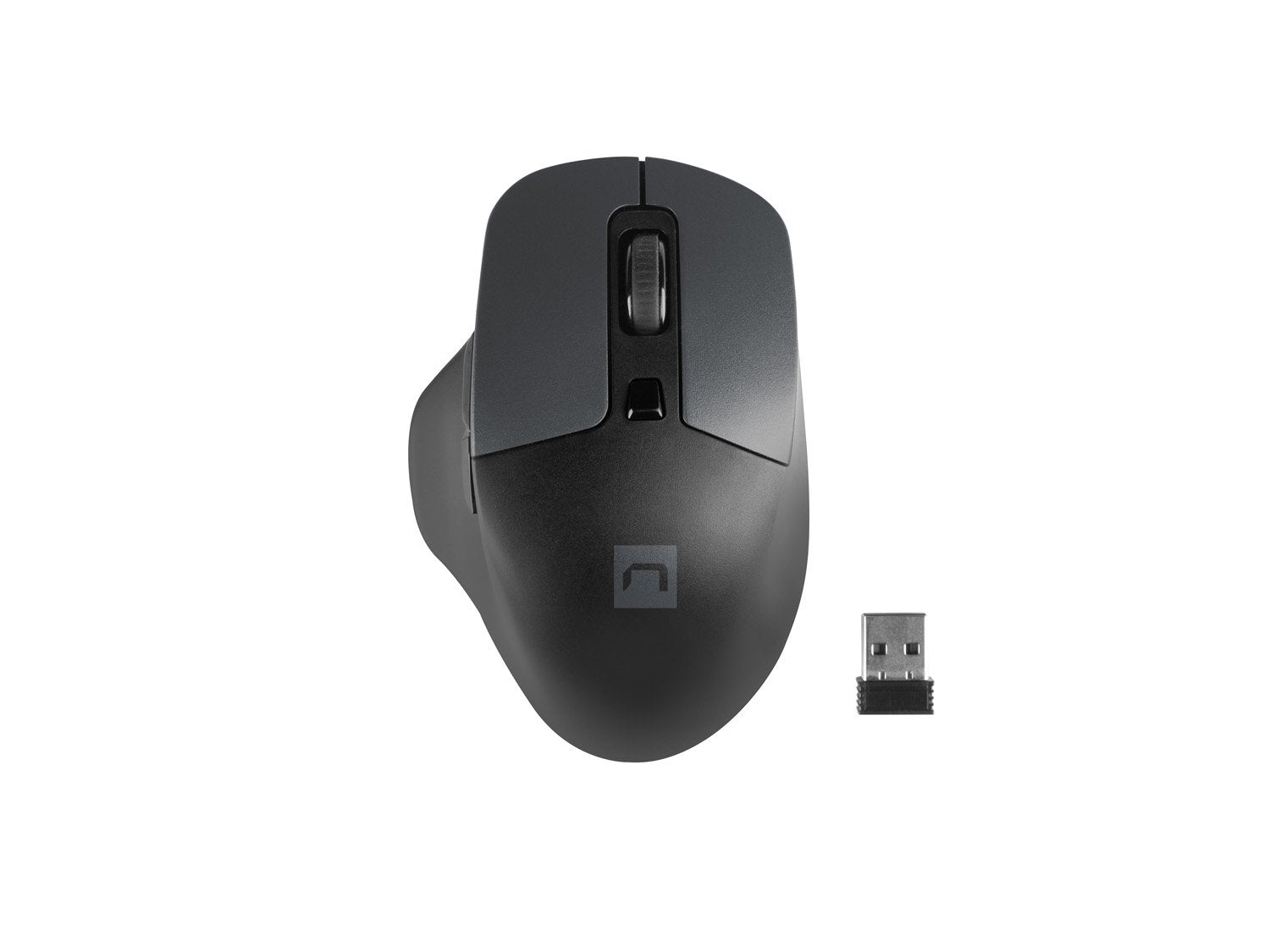 Ratón Natec Blackbird 2 Silencioso Inalámbrico 1600dpi Óptico Negro