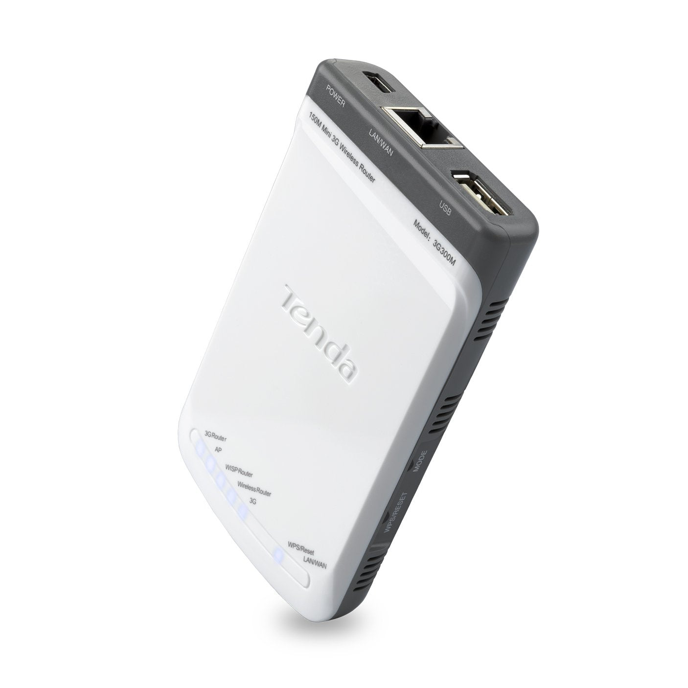 Tenda 3g300m 3g 300mbps Wireless Router With Mini Size Design,1usb Power Supply Port, 1 Usb 2.0 Interface, 1 10/10mbps Lan/Wan S