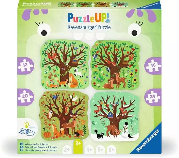 Ravensburger Rompecabezas! - Cuatro Temporadas 12, 16, 20 Y 24 Partes 12004002