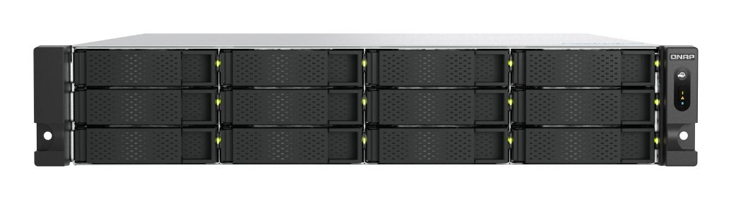 EAN 4711103084670 - QNAP TS-H1277AXU-RP NAS Bastidor (2U) AMD Ryzen™ 7 32 GB DDR5 0 TB QuTS hero Negro imagen 1