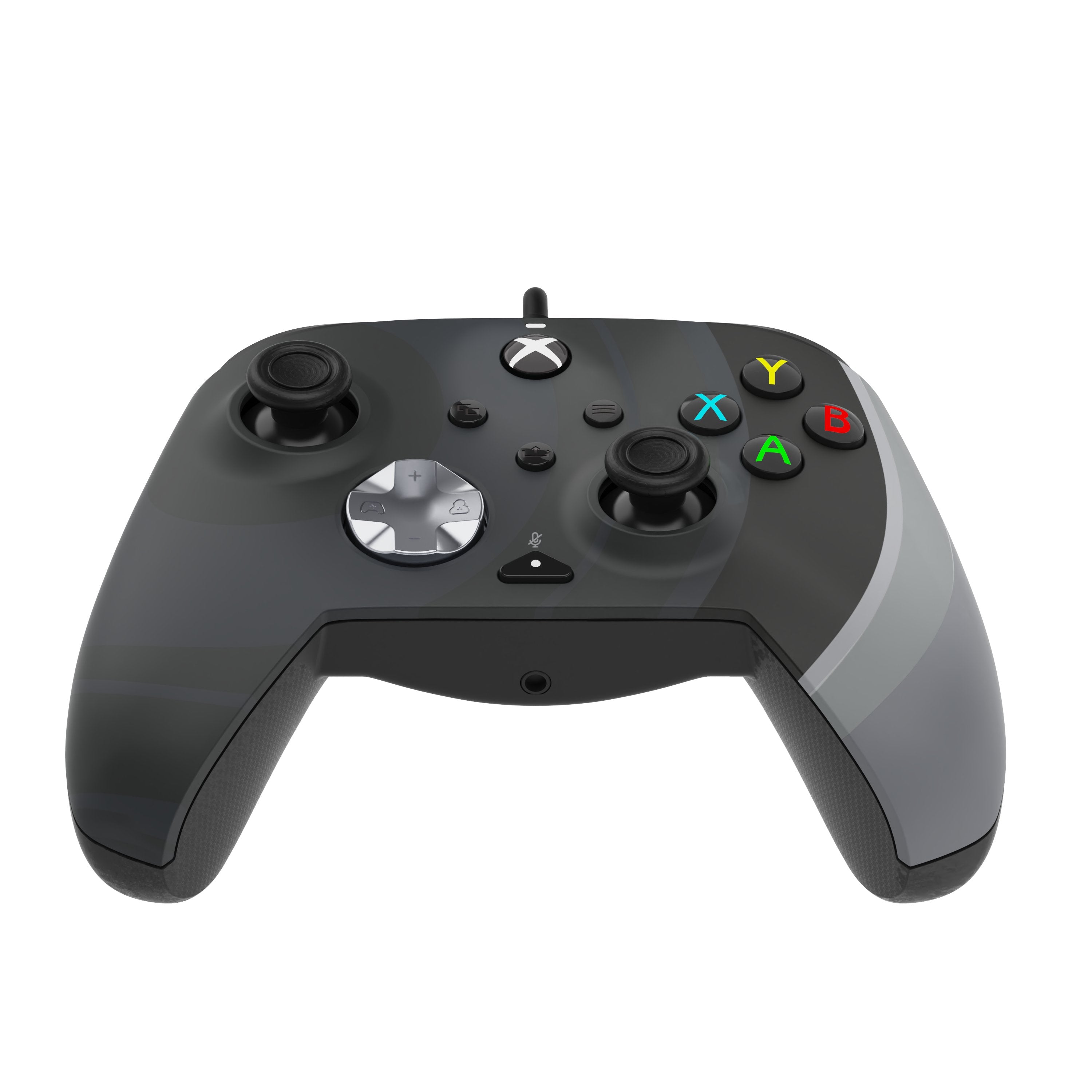 Pdp Rematch Radial Black Mando Con Cable Para Xbox X S One Pc