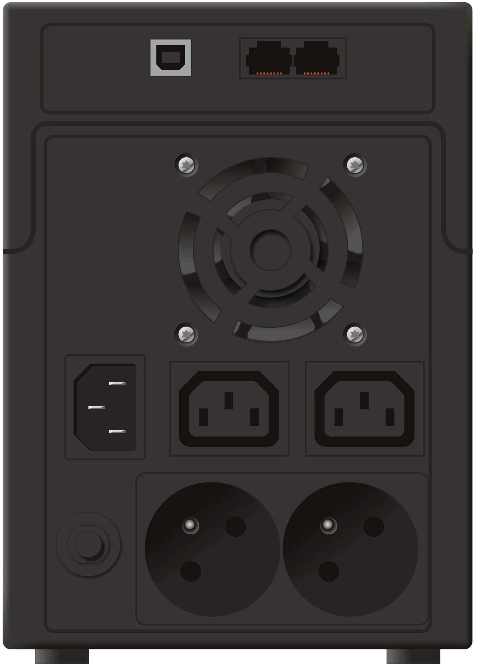 Power Walker Ups Line-Interactive 2200va 2x 230v Eu, 2x Iec C13, Rj11/Rj45, Usb