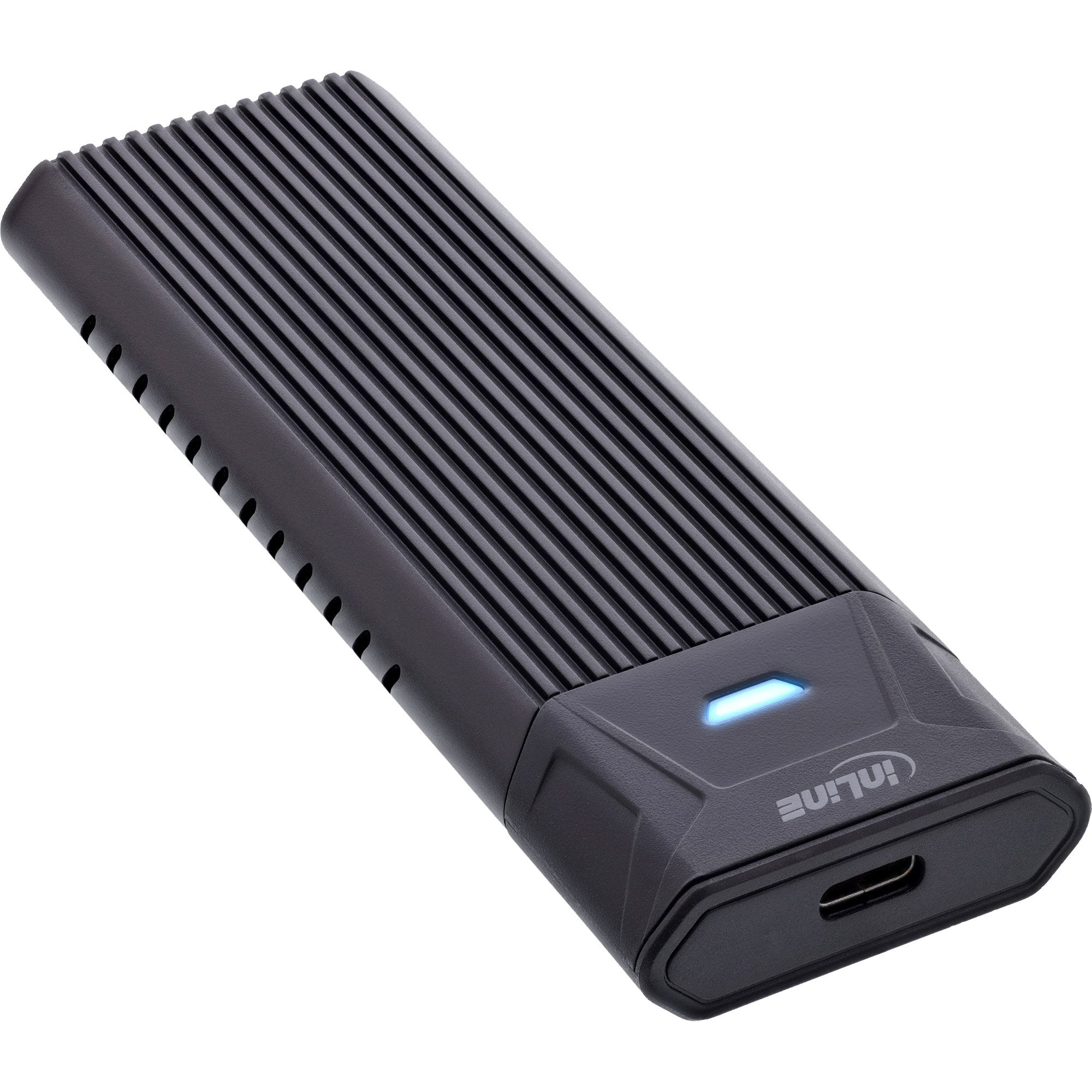 Inline Caja Externa Usb3.2 Gen.2 Usb Tipo-C A M.2 Ssd (Pcie Nvme Y Sata) Sin Herramientas