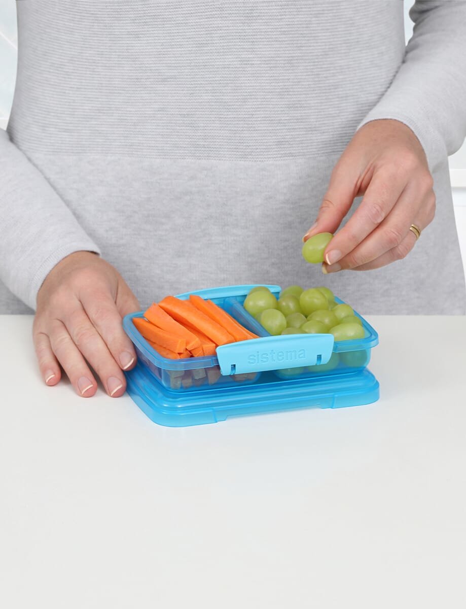 Simema Lunchbox Small Split 350 Ml Farbig Sortiert