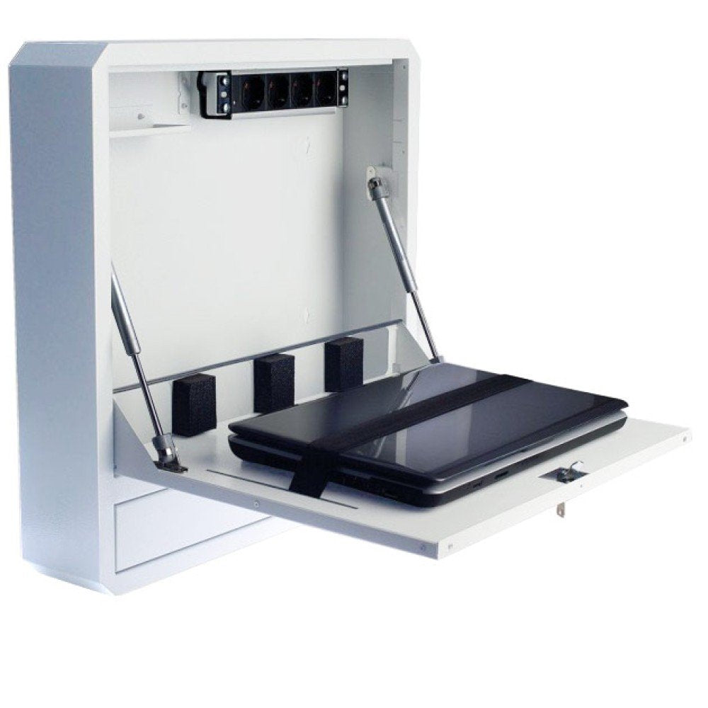 Techly Security Box For Notebooks And Lims Accessories Blanco Ral9016