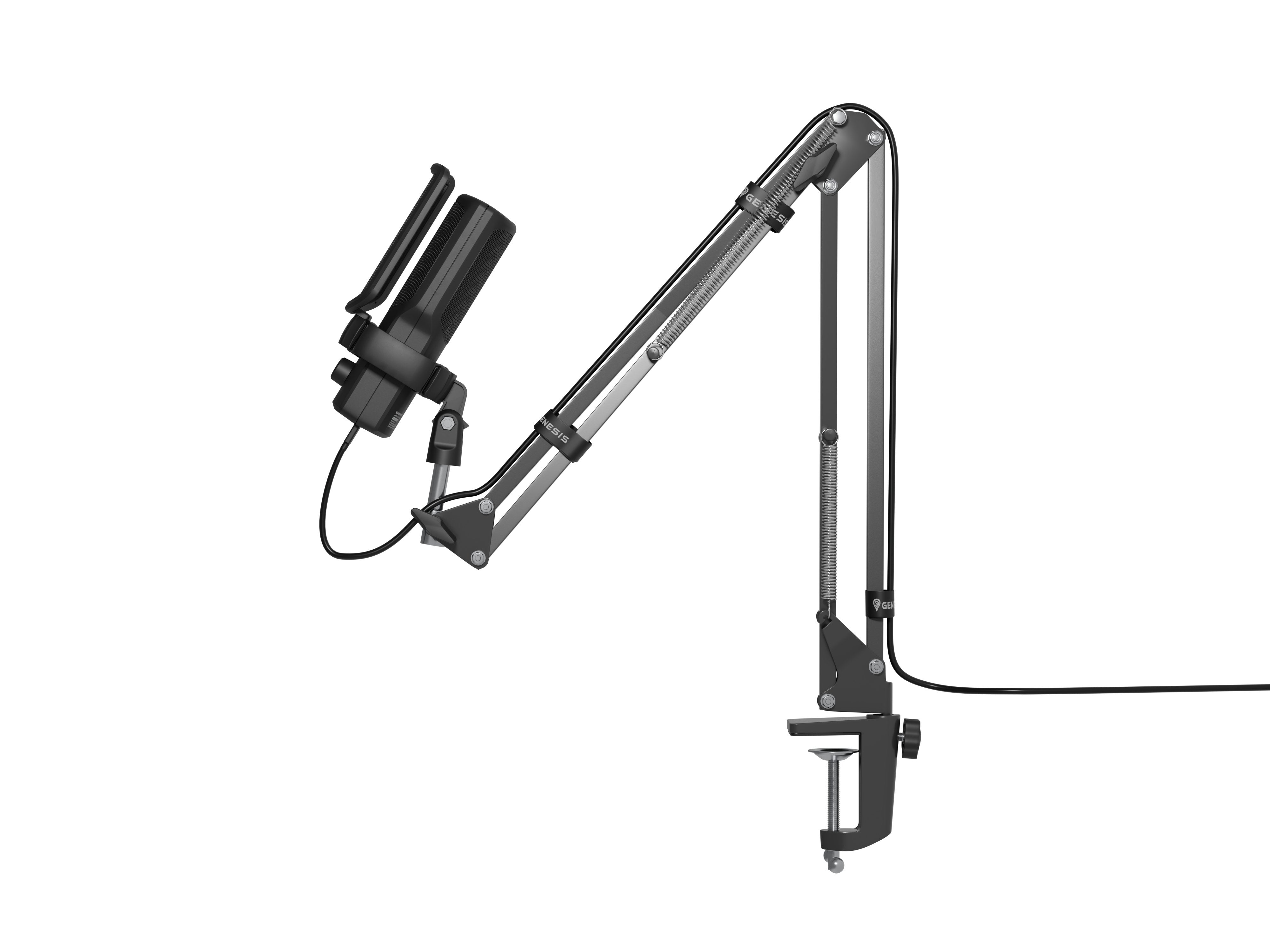 Micrófono Natec Genesis Radium 251 Usb Arm Black