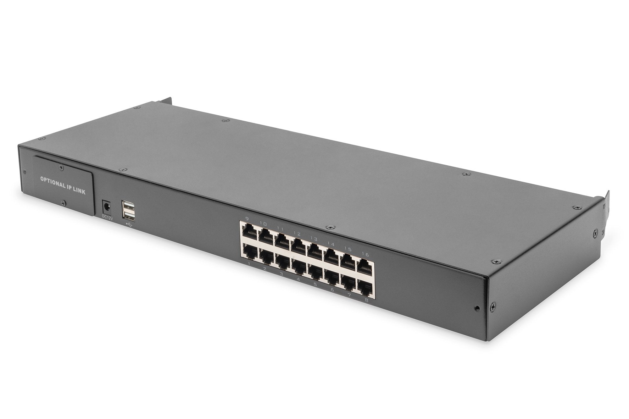 Modular Cat.5 Kvm Switch 16portaccs For Modularized Kvm Console