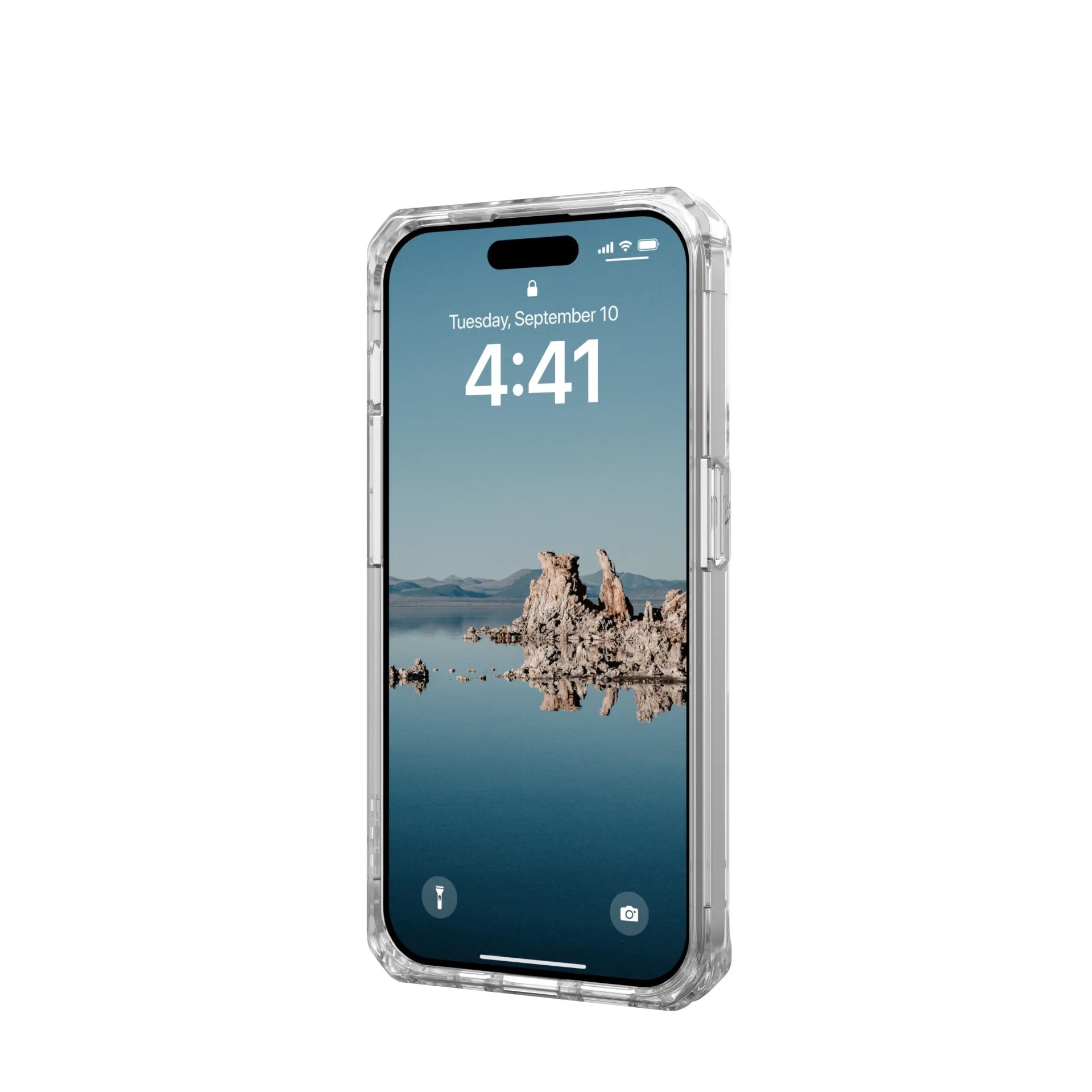 Urban Armor Gear 114286114381 Funda Para Iphone 15 Pro  15,5 Cm (6.1") Oro, Transparente