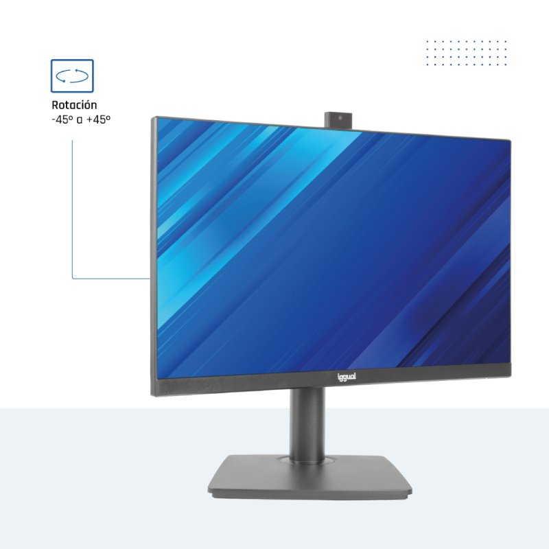 EAN 8435364320020 - iggual ML24WC pantalla para PC 60,5 cm (23.8") 1920 x 1080 Pixeles Full HD LED Negro imagen 8