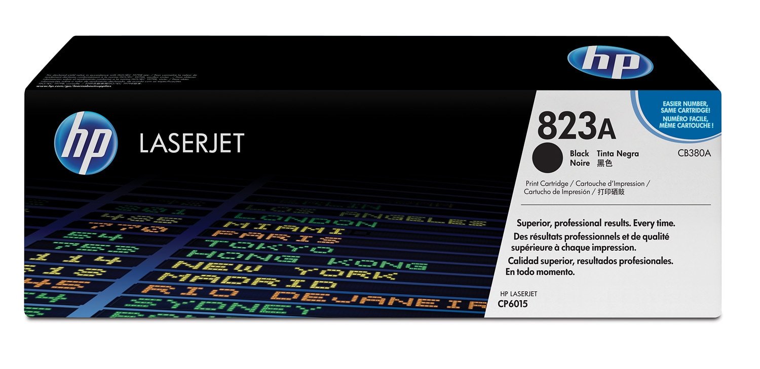 EAN 0882780510333 - HP 823A Black Original LaserJet Toner Cartridge cartucho de tóner 1 pieza(s) imagen 1