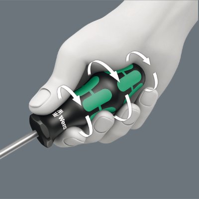 EAN 4013288094704 - Wera 335/350/355/6 Kraftform Plus Juego Destornillador estándar imagen 2