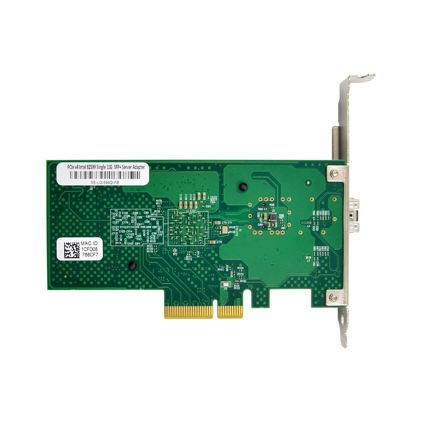 Network Card Pcie X4 X520-Da1  10gbe Sfp+