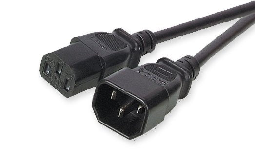 Cable Alimentacion Cpu-Monitor M/H 0.50 Mt C13/C14 Homologado (Pc-189/0.5m)