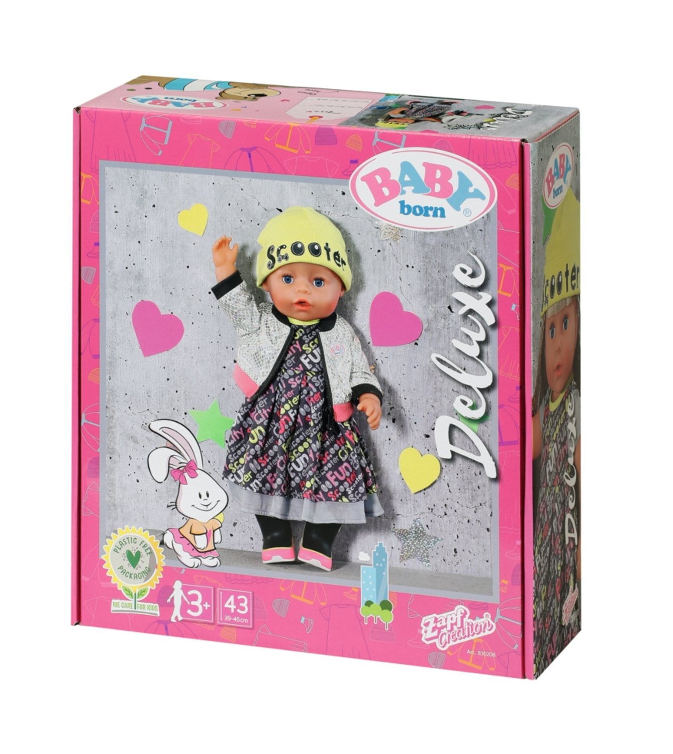 Accesorios Para Muñecas Zapf Creation Baby Born® City Deluxe Style 43 Cm,  830208