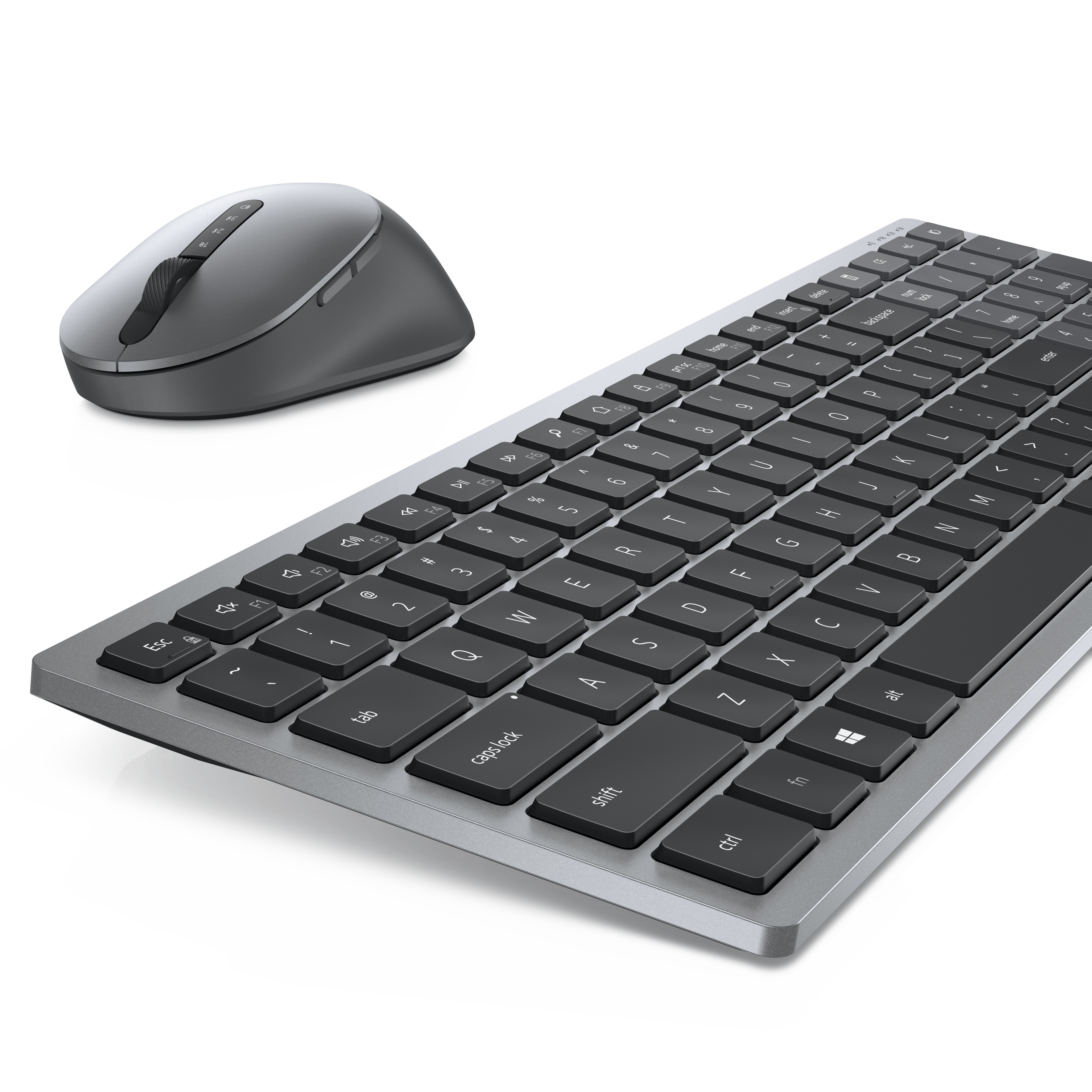 EAN 5397184356746 - DELL KM7120W teclado Ratón incluido Oficina RF Wireless + Bluetooth Gris, Titanio imagen 9
