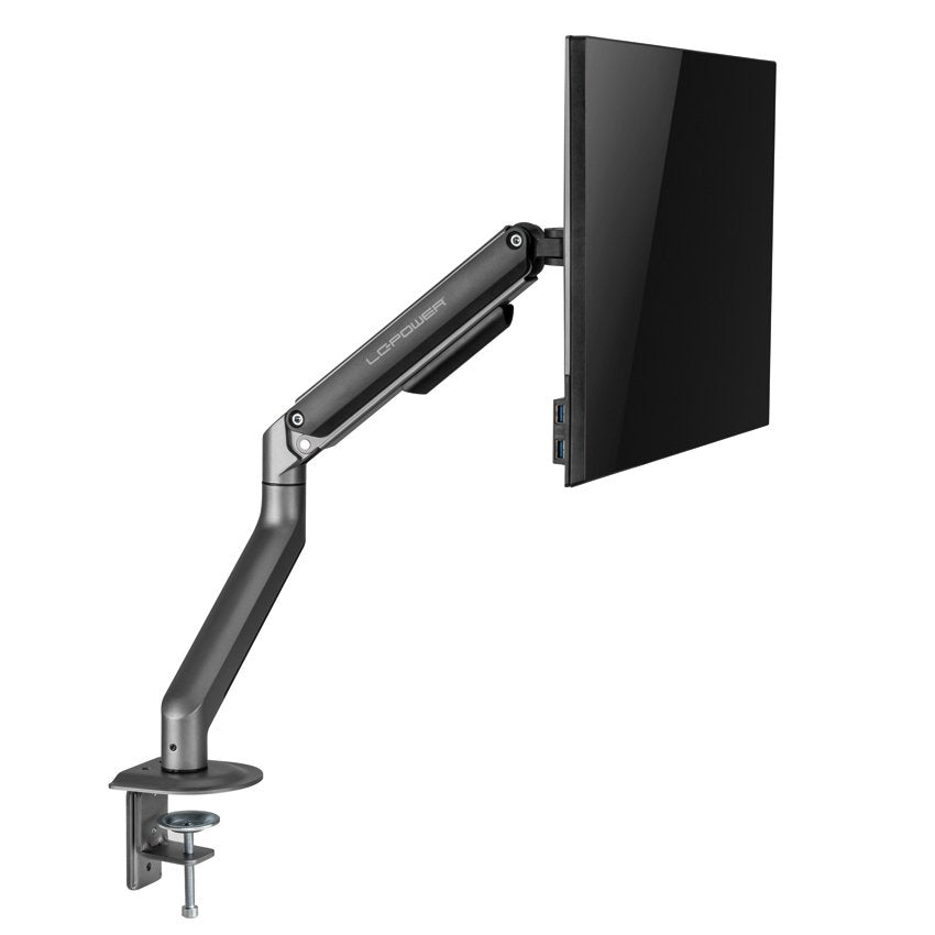 Lc-Power Lc-Eq-A32b Soporte Para Monitor 81,3 Cm (32") Negro Escritorio