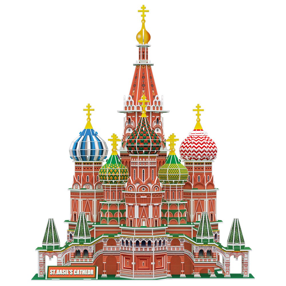 EAN 6944588209995 - CubicFun ST. Basil’s Cathedral Puzle 3D 222 pieza(s) Edificios imagen 1