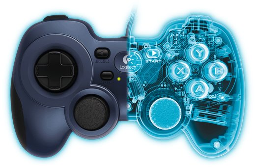 Logitech F310 Gamepad Pc Usb 2.0 Negro Azul 940-000135