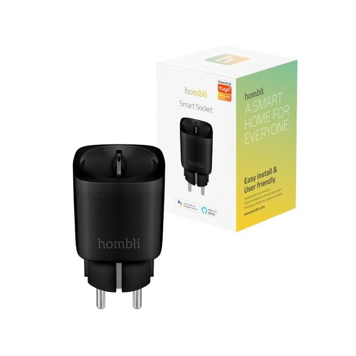 Hombli Hbss-0100 Enchufe Inteligente 3680 W Negro
