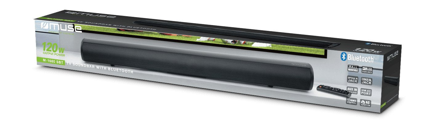 EAN 3700460209704 - Muse M-1680 SBT altavoz soundbar Negro 120 W imagen 4