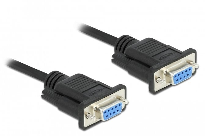 Delock Seriell Cable Rs-232 D-Sub 9 Hembra A Hembra Nullmodem