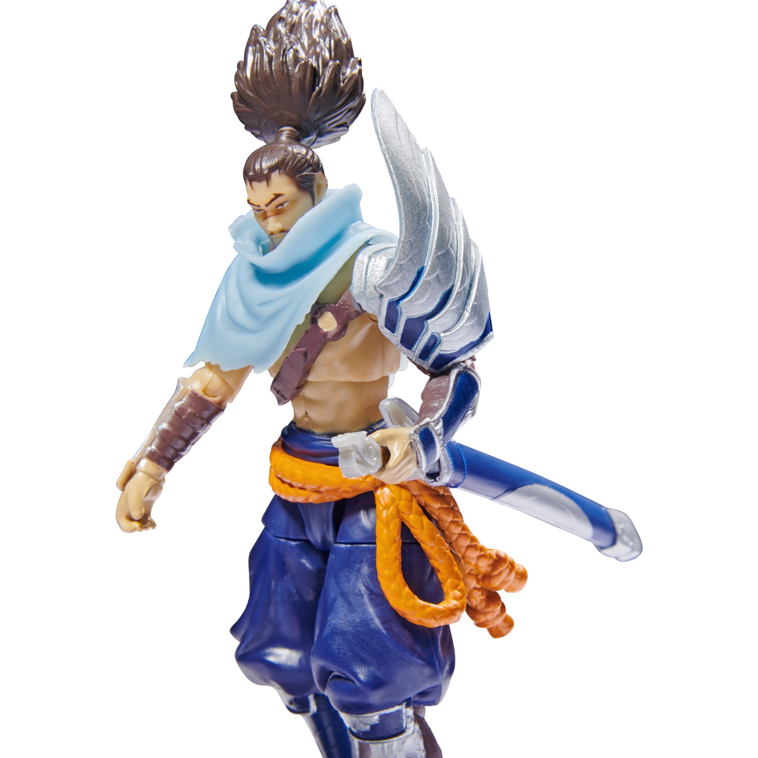 Spin Master League Of Legends - Figura De Acción De Yasuo De 10 Cm Con Espada Y Base De Pantalla, Figura De Juego 6062259