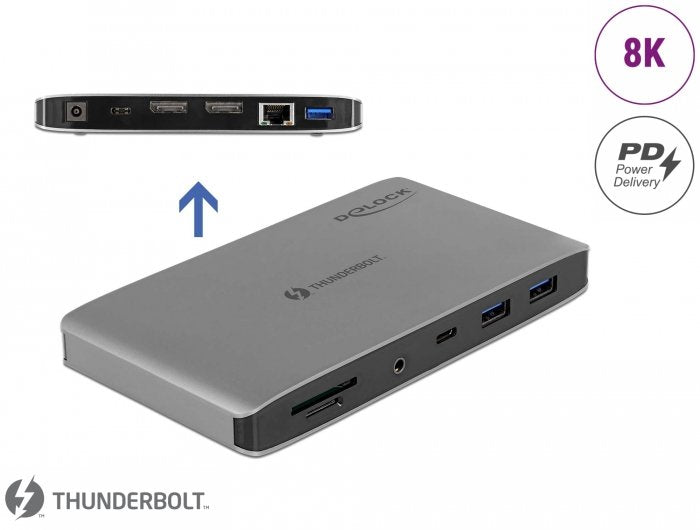 Delock Thunderbolt 3 Dockingstation 8k -