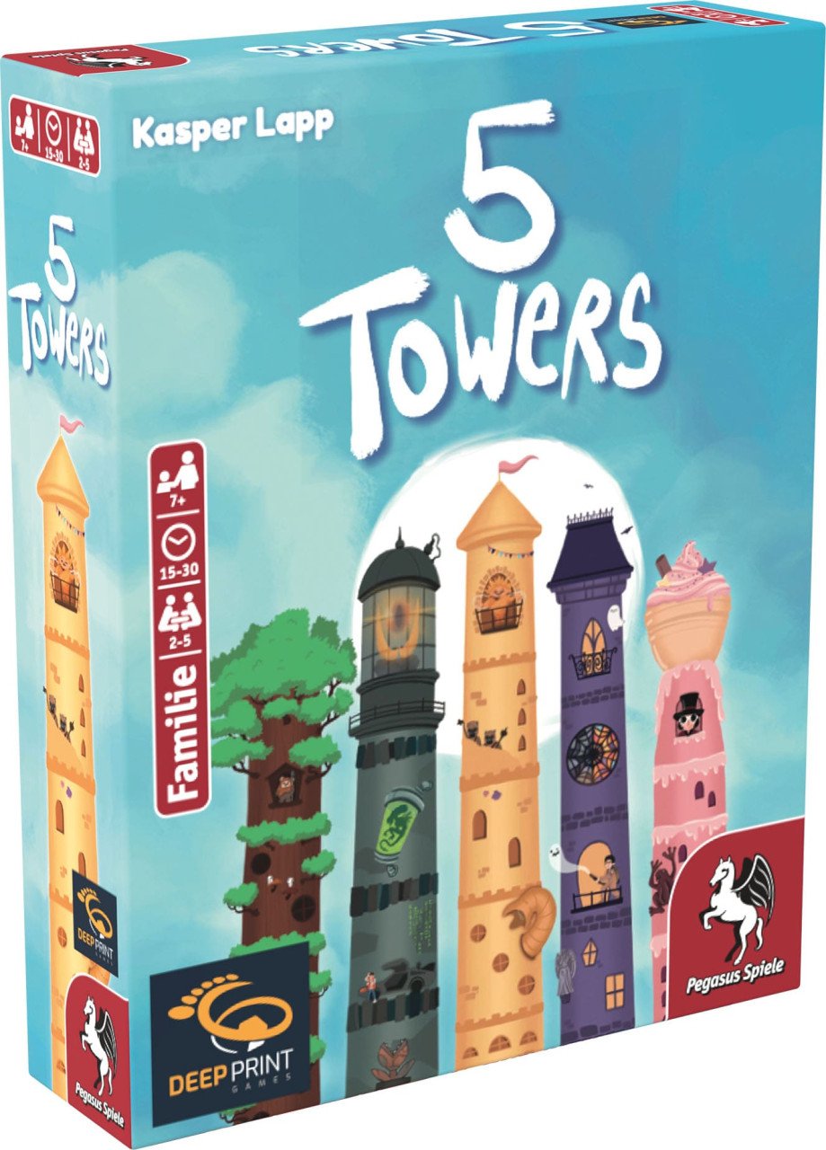EAN 4250231738388 - Pegasus 5 Towers 30 min Juego De Cartas Familia imagen 1