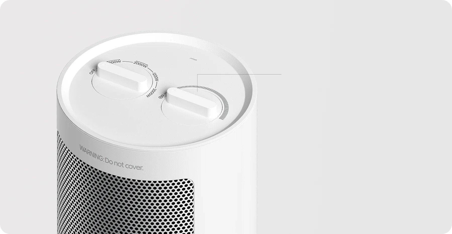 EAN 6941812773185 - Xiaomi Fan Heater EU Interior Gris, Blanco 2000 W Ventilador eléctrico imagen 3