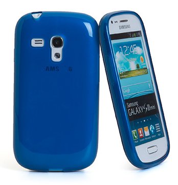 Case Celly Samsung S3 Mini Cover Tpu Blue