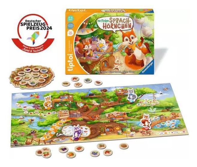 Ravensburger Tiptoi The Nimble Language Croars, Juego De Mesa 00203
