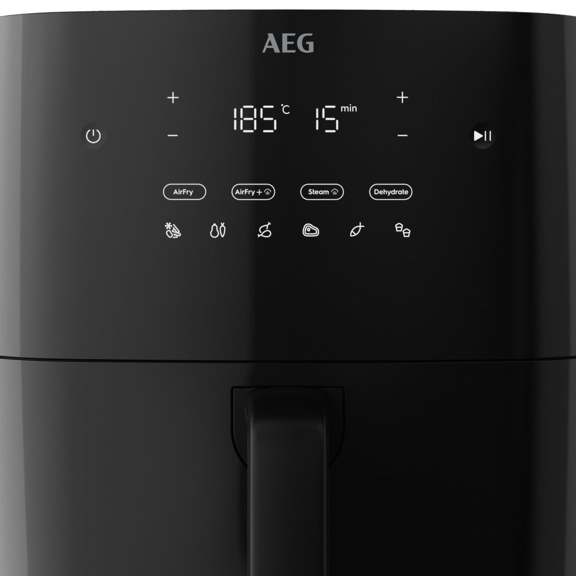 EAN 7333394032634 - AEG AAF7SB Sencillo 6,9 L 1700 W Freidora de aire caliente Negro imagen 7