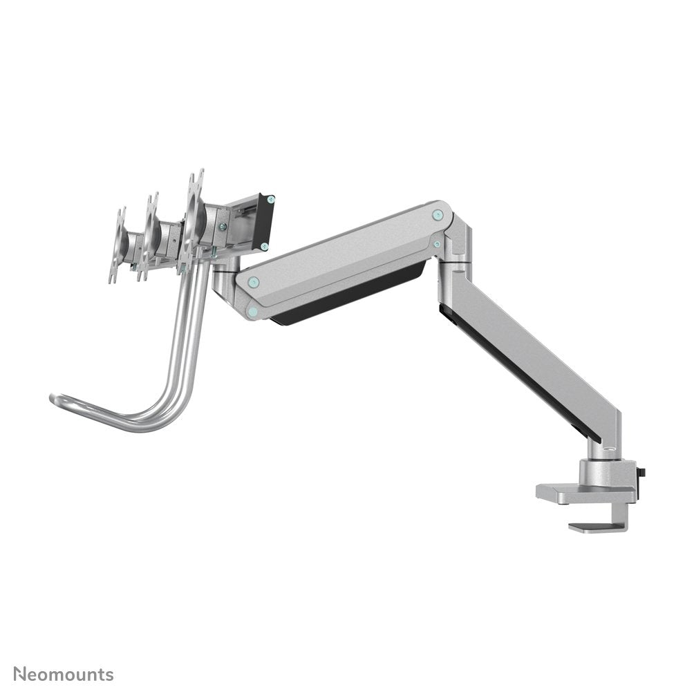 Soporte 3 Monitores Tis Neomounts 10-27" Silver  Max.15kg Nm-D775d