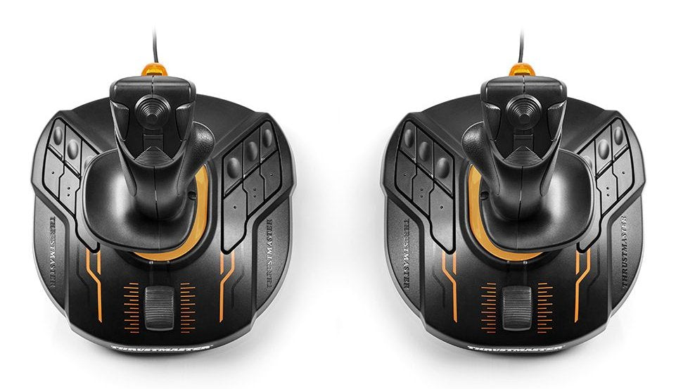 EAN 3362932915300 - Thrustmaster T.16000M FCS SPACE SIM DUO Negro, Naranja USB Palanca de mando Analógico/Digital PC imagen 4