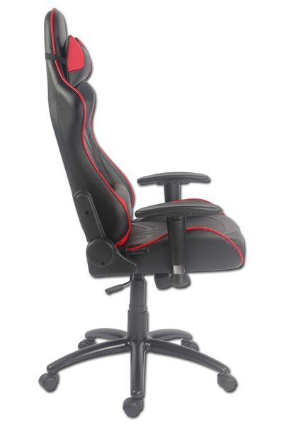 Lc-Power Lc-Gc-1 Silla Para Videojuegos Silla Para Videojuegos De Pc Negro, Rojo