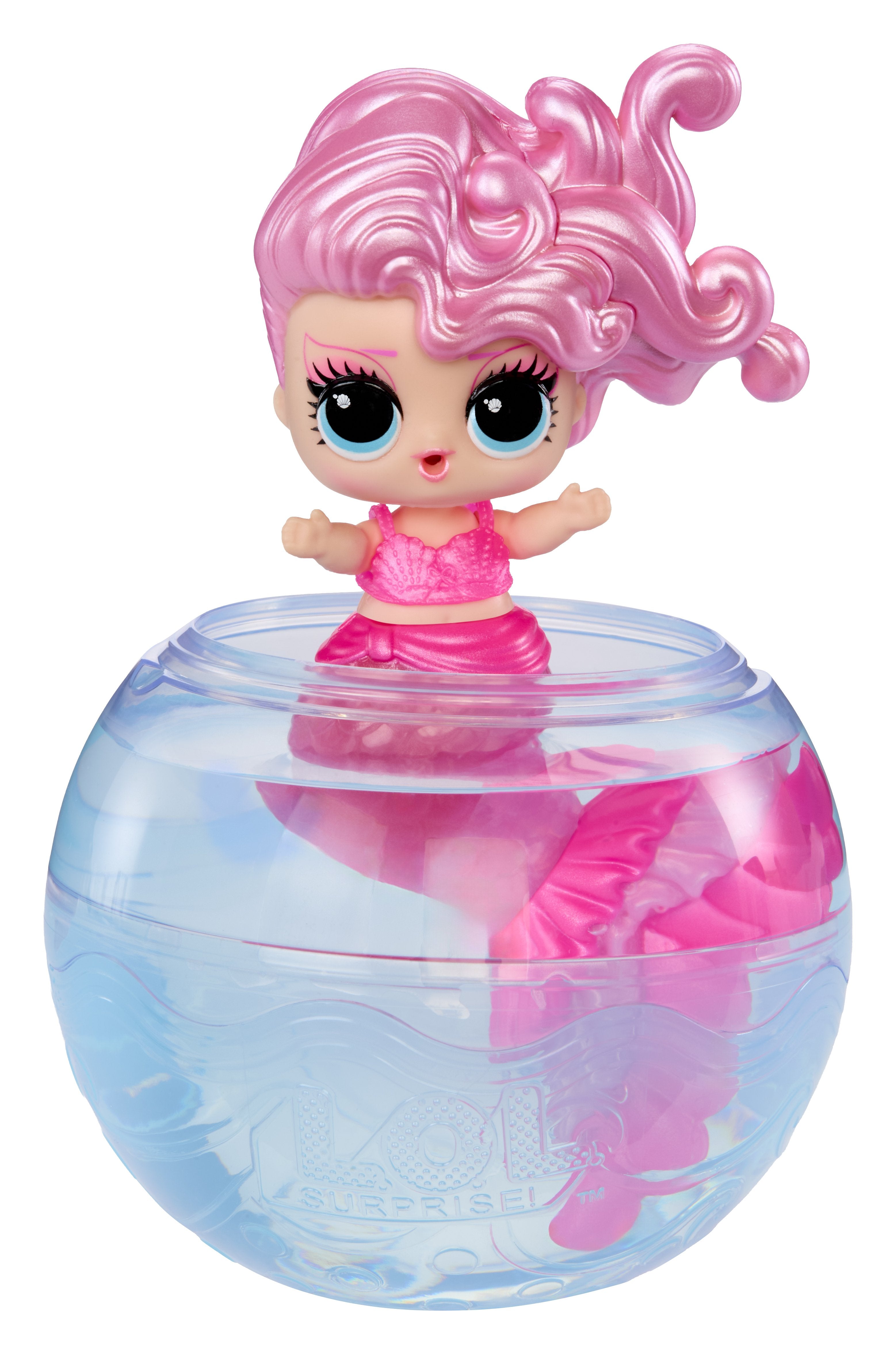Mga Entretenimiento L.O.L. ¡Sirenas Sorpresa! Makeover Magic Tots, Figura De Juguete Artículos Surtidos, Una Figura 596301-Euc
